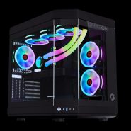 GAMEON Valkyrie Series Mid Tower Gaming Case Black