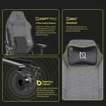 خرید صندلی گیمینگ Navo APEX PRO MAX – UltraWeave PURE BLACK