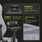 خرید صندلی گیمینگ Navo APEX PRO – UltraWeave Ultra Grey