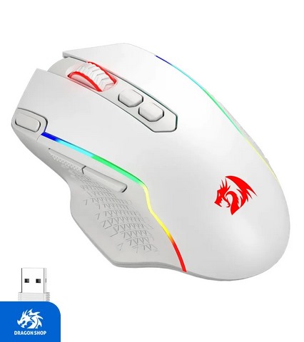 موس گیمینگ Redragon TAIPAN PRO M810 PRO White موس گیمینگ Redragon TAIPAN PRO M810 PRO White