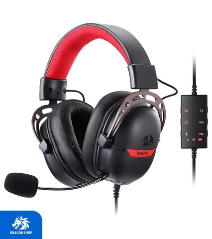 هدست گیمینگ Redragon AURORA H376 Black هدست گیمینگ Redragon AURORA H376 Black