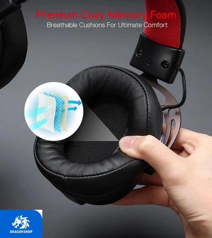 هدست گیمینگ Redragon AURORA H376 Black هدست گیمینگ Redragon AURORA H376 Black