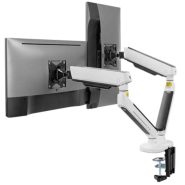 خرید پایه نگهدارنده مانیتور Twisted Minds TM54-C012-W Dual Premium Gaming Monitor Arm With RGB Lighting - White