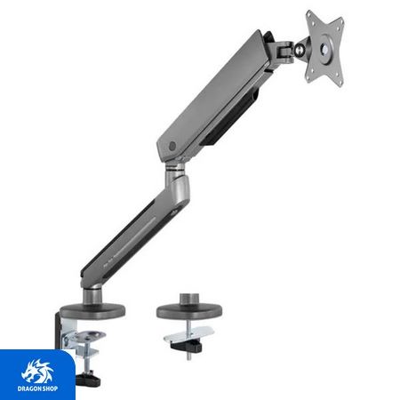 پایه نگهدارنده مانیتور Twisted Minds Single Monitor USB RGB Monitor Arm Grey TM-54-C06-G