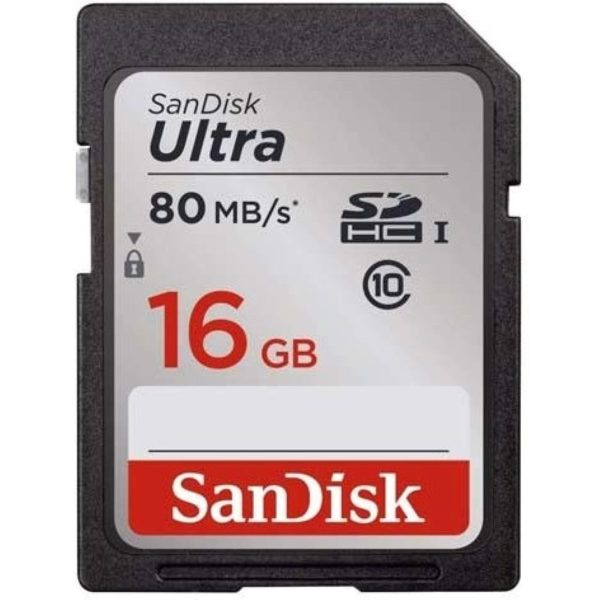 خرید کارت حافظه SanDisk 16GB 80MB/s