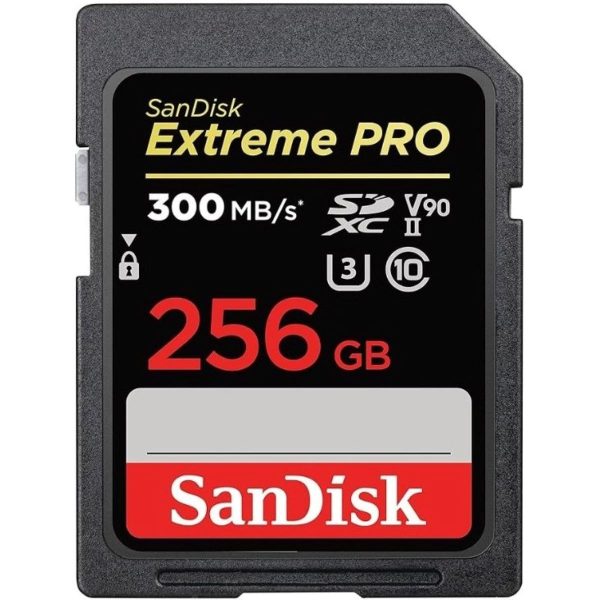 خرید کارت حافظه SanDisk 256GB Extreme PRO 300MB/s