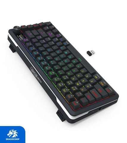 کیبورد Redragon K708 Flekact Pro RGB Wireless کیبورد Redragon K708 Pro RGB Wireless