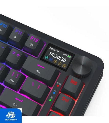 کیبورد Redragon K708 Flekact Pro RGB Wireless کیبورد Redragon K708 Pro RGB Wireless