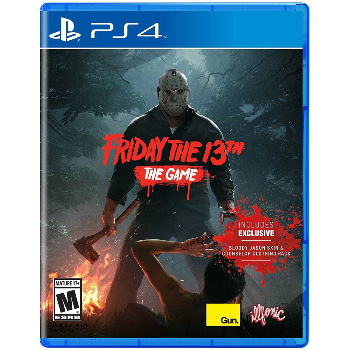 خرید دیسک بازی Friday The 13th PS4 برای PS4 (کارکرده)