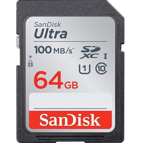 خرید کارت حافظه SanDisk 64GB 100MB/s Ultra