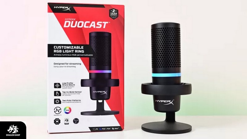 میکروفون Hyperx Duocast RGB 