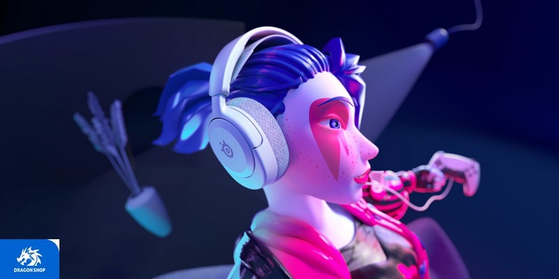 هدست SteelSeries ARCTIS NOVA 1P White