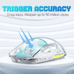 خرید موس گیمینگ ONIKUMA CW926 Wireless White