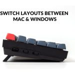 خرید کیبورد Keychron K8 Pro TKl RGB Brown Switch K8P-H3