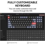 خرید کیبورد Keychron K8 Pro TKl RGB Brown Switch K8P-H3