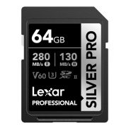 خرید کارت حافظه Lexar 64G Professional SILVER PRO SDXC UHS-II Memory Card