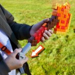 خرید تبر فایربرند ماینکرافت Nerf Minecraft Axe