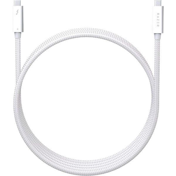 خرید کابل Razer Thunderbolt 4 Cable 2m White