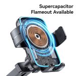 خرید هولدر موبایل USAMS CD229 15W Accurate Aligment Wireless Charging Car Phone Holder with Suction Cup