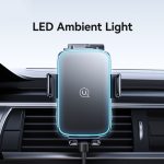 خرید هولدر موبایل USAMS CD229 15W Accurate Aligment Wireless Charging Car Phone Holder with Suction Cup