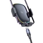 خرید هولدر موبایل USAMS US-CD187 15W Wireless Charging Car Holder