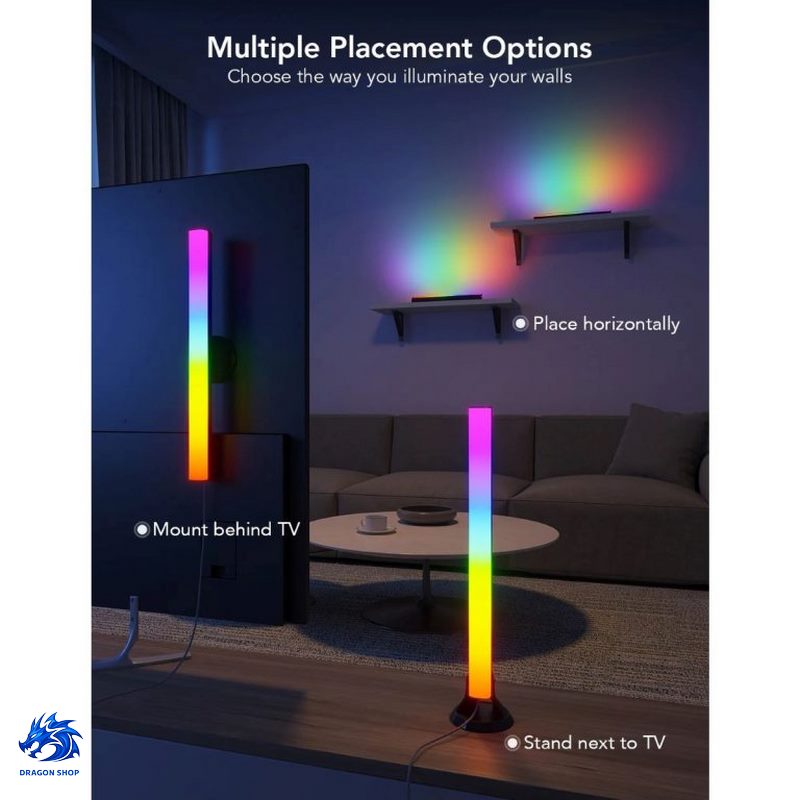 چراغ رومیزی هوشمند Govee RGBIC TV Light Bars 45-70 inch TVs H6046