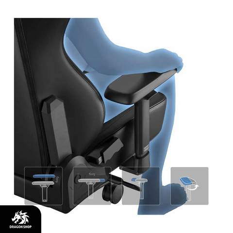 صندلی گیمینگ DXRacer Craft Series 2025 XL Black Fabric