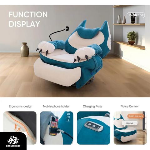 صندلی گیمینگ Ingrem Smart Recliner Blue