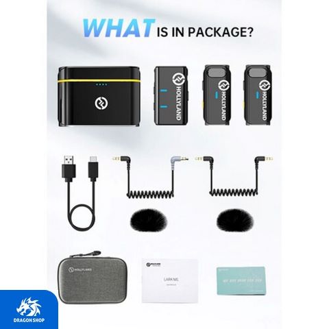 میکروفون Hollyland Lark M1 Duo Wireless Microphone