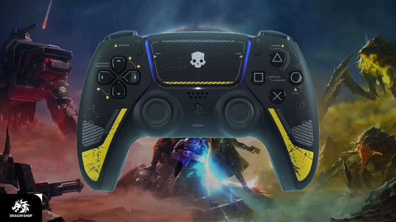 دسته PlayStation 5 DualSense HELLDIVERS 2 Limited Edition PS5