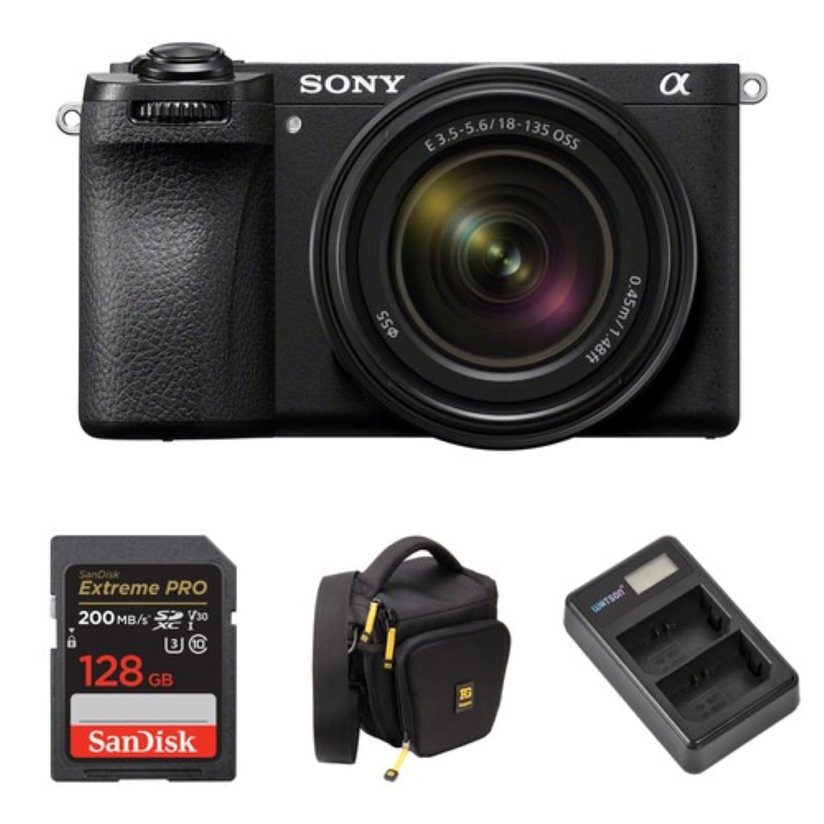 خرید دوربین Sony a6700 Mirrorless Camera with 18-135mm f/3.5-5.6 Lens and Basic Bundle