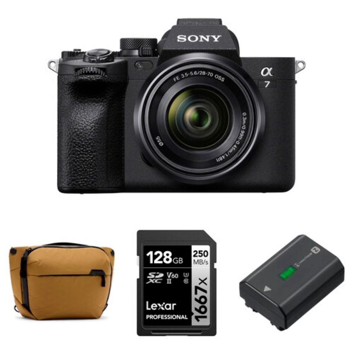 خرید دوربین Sony a7 IV Mirrorless Camera with 28-70mm f/3.5-5.6 Lens and Basic Bundle