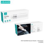 خرید جاروشارژی همراه Usams US-ZB234 Portable 6000Pa Wireless Mini Car Vacuum Cleaner