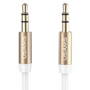 خرید کابل انتقال صدا Usams YP-01 AUX Cable 1m White