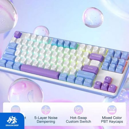 کیبورد Redragon K707 WBP Star Blade PRO Wireless/Wired (Open Box) کیبورد Redragon K707 WBP Star Blade PRO Wireless/Wired