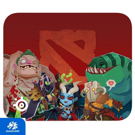پد موس SteelSeries QcK Mini Dota 2 Edition