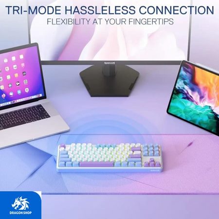 کیبورد Redragon K707 WBP Star Blade PRO Wireless/Wired (Open Box) خرید کیبورد Redragon K707 WBP Star Blade PRO Wireless/Wired