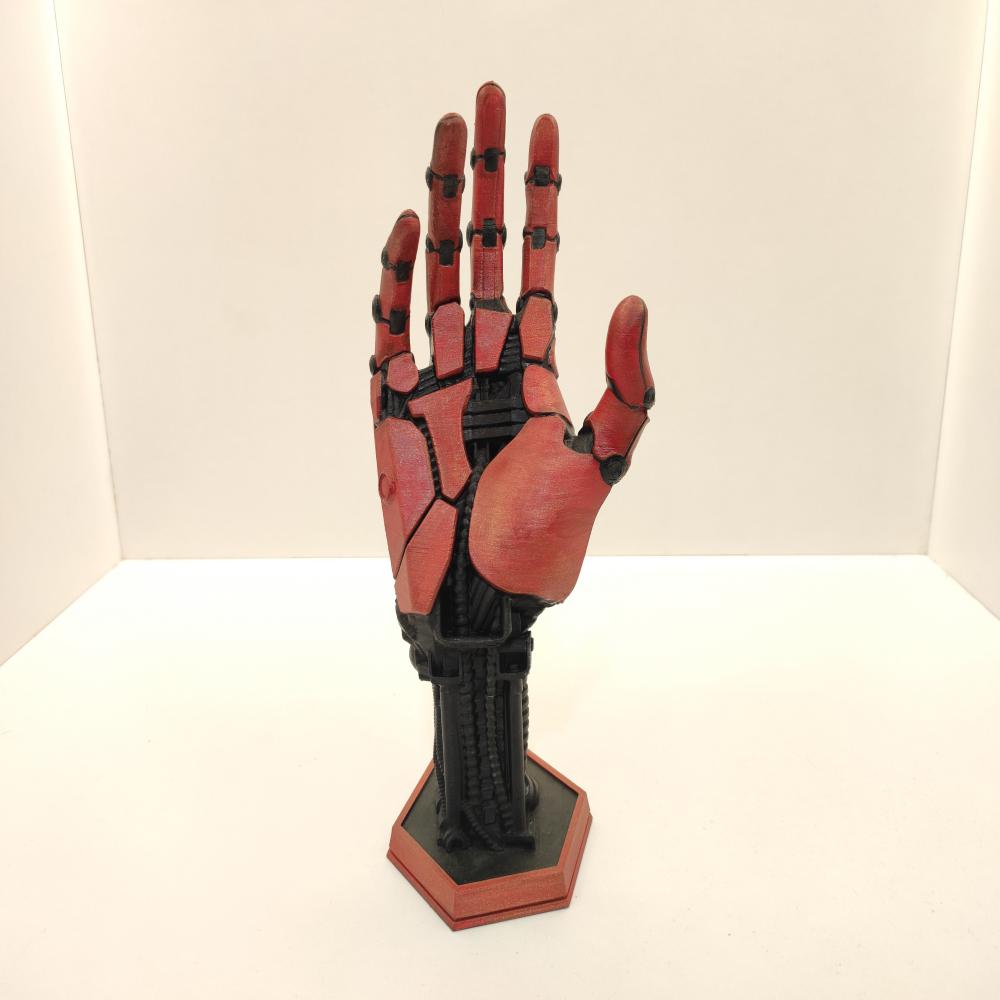 Console-Stand-Cyberpunk-Red-Black