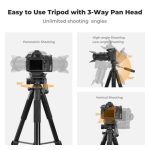 خرید سه پایه عکاسی دوربین و موبایل K&F Concept KF-126