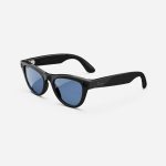عینک هوشمند ری بن متا RAY-BAN | META Skyler Shiny black – Clear/Cerulean Blue Transitions