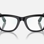 عینک هوشمند ری بن متا RAY-BAN | META Wayfarer Shiny Black – Clear Size 50