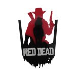 خرید فیس پلیت Face Plate Red Dead For PS5 Fat