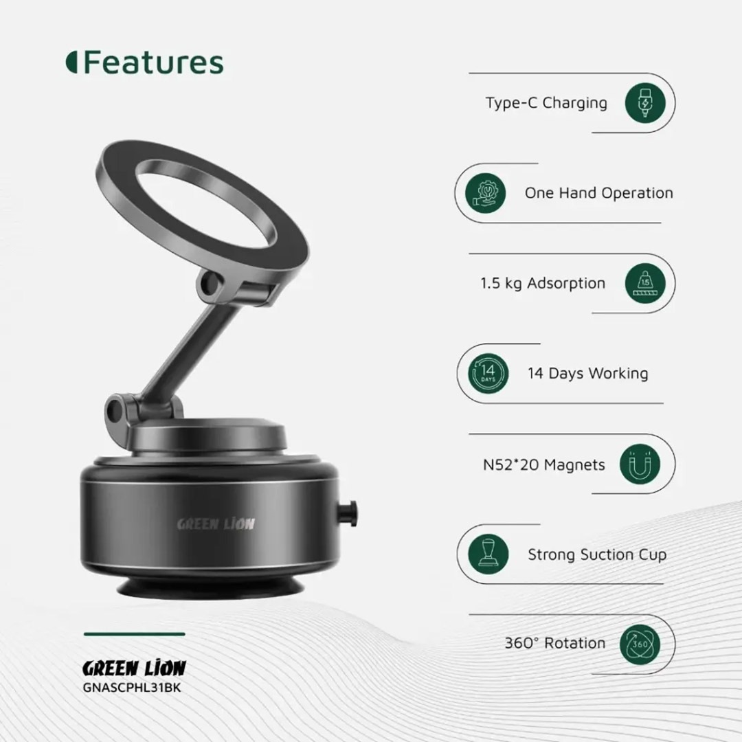 هولدر وکیومی Green Lion GX-31 Auto Suction