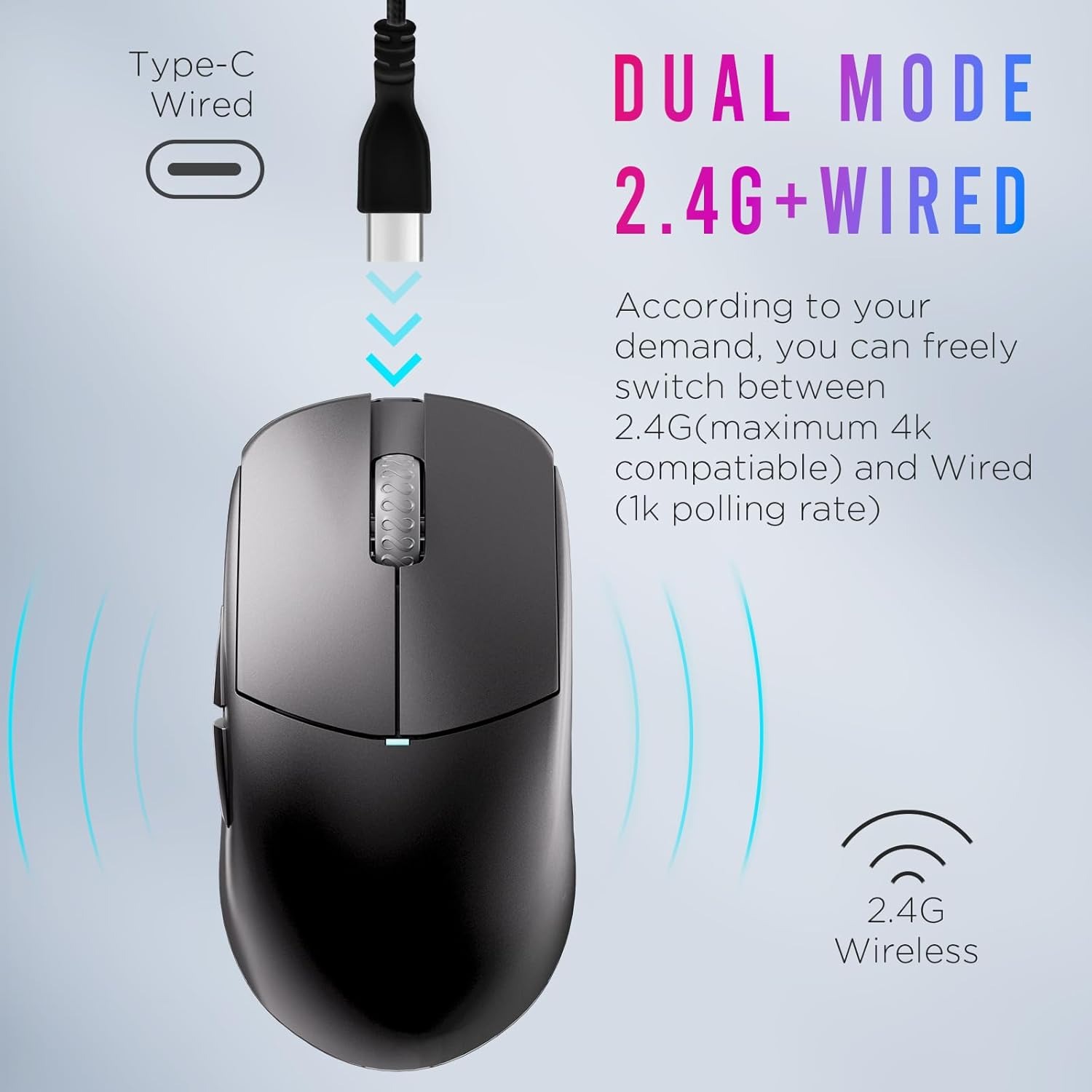 موس Lamzu Atlantis Mini 4K