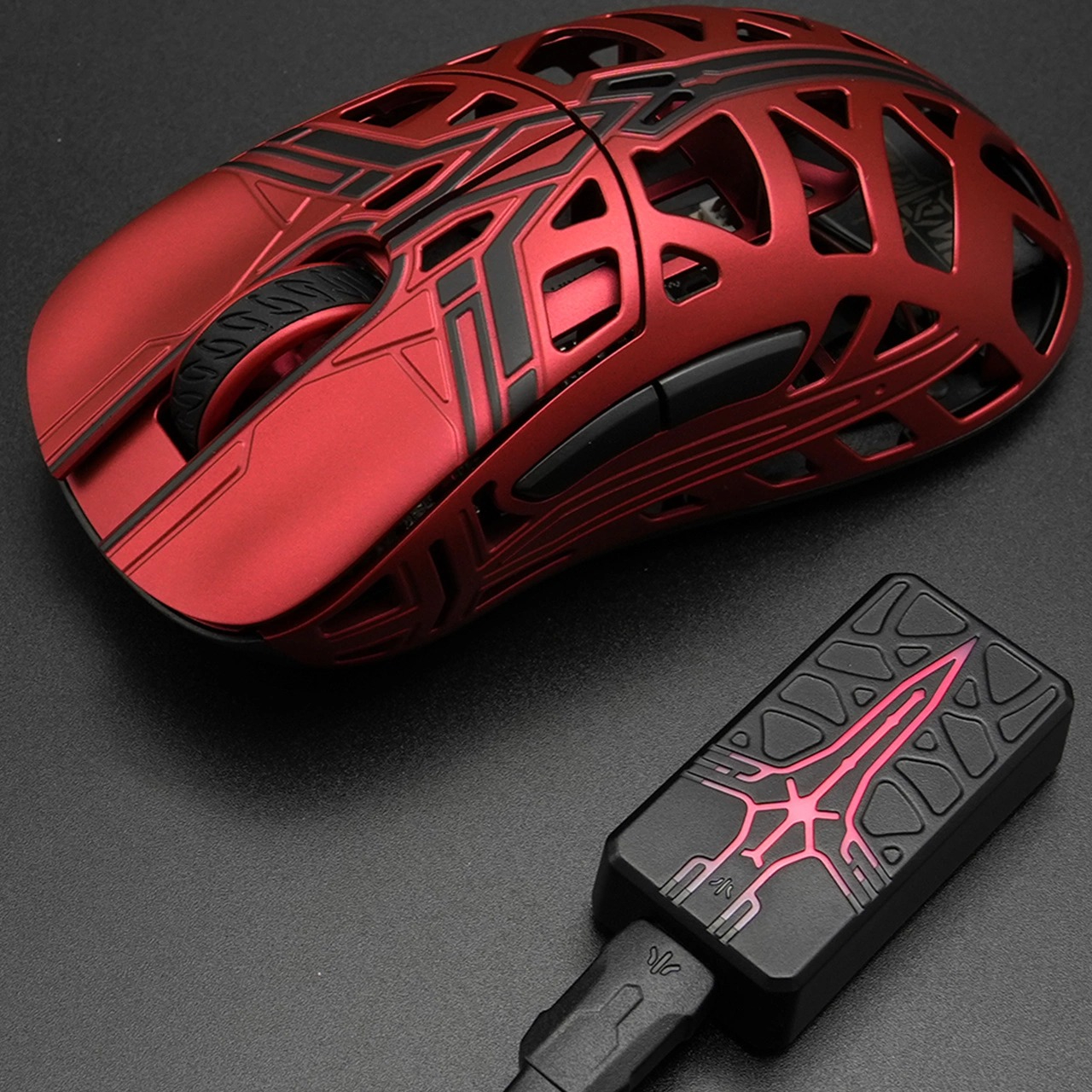 موس WLMouse Sword X Magnesium Red