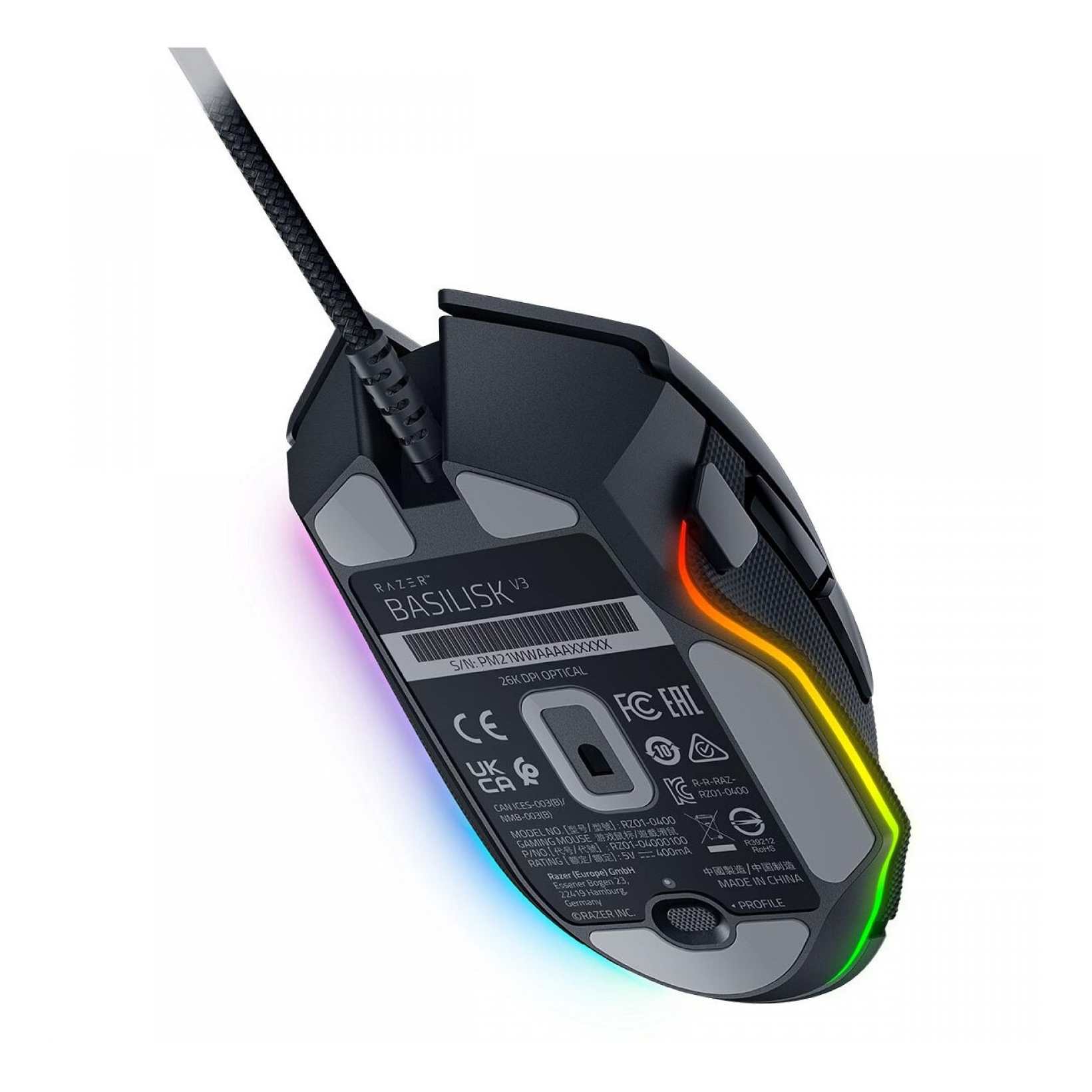 موس Razer Basilisk v3 Wired