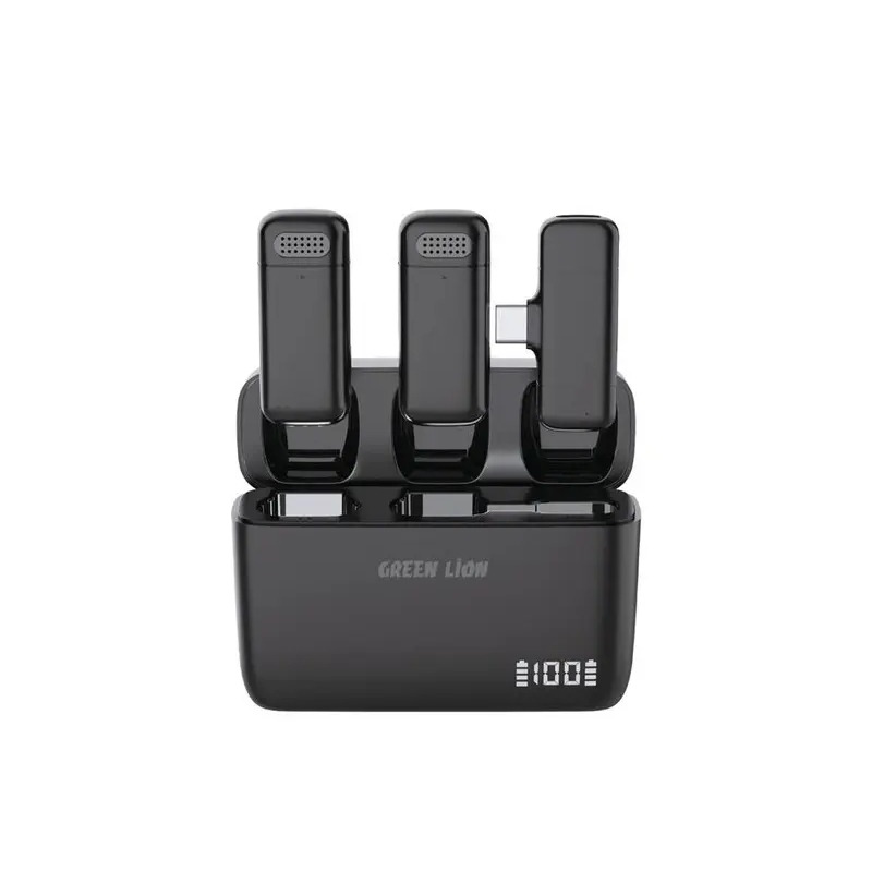 میکروفن بی سیم GreenLion DUO Cast Wireless Mic Type C