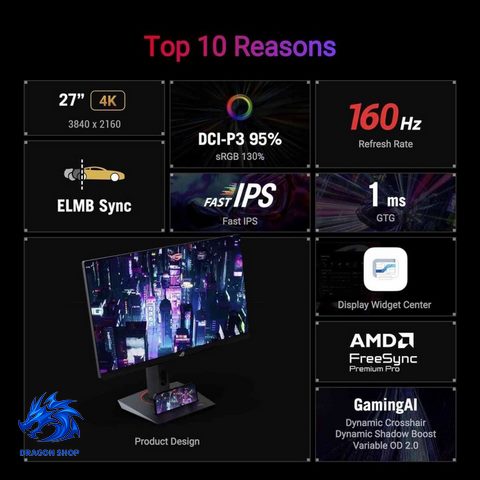 مشخصات مانیتور ASUS ROG Strix XG27UCS