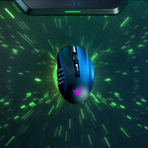 پد موس Razer HyperFlux V2 Wireless Hard Surface Edition