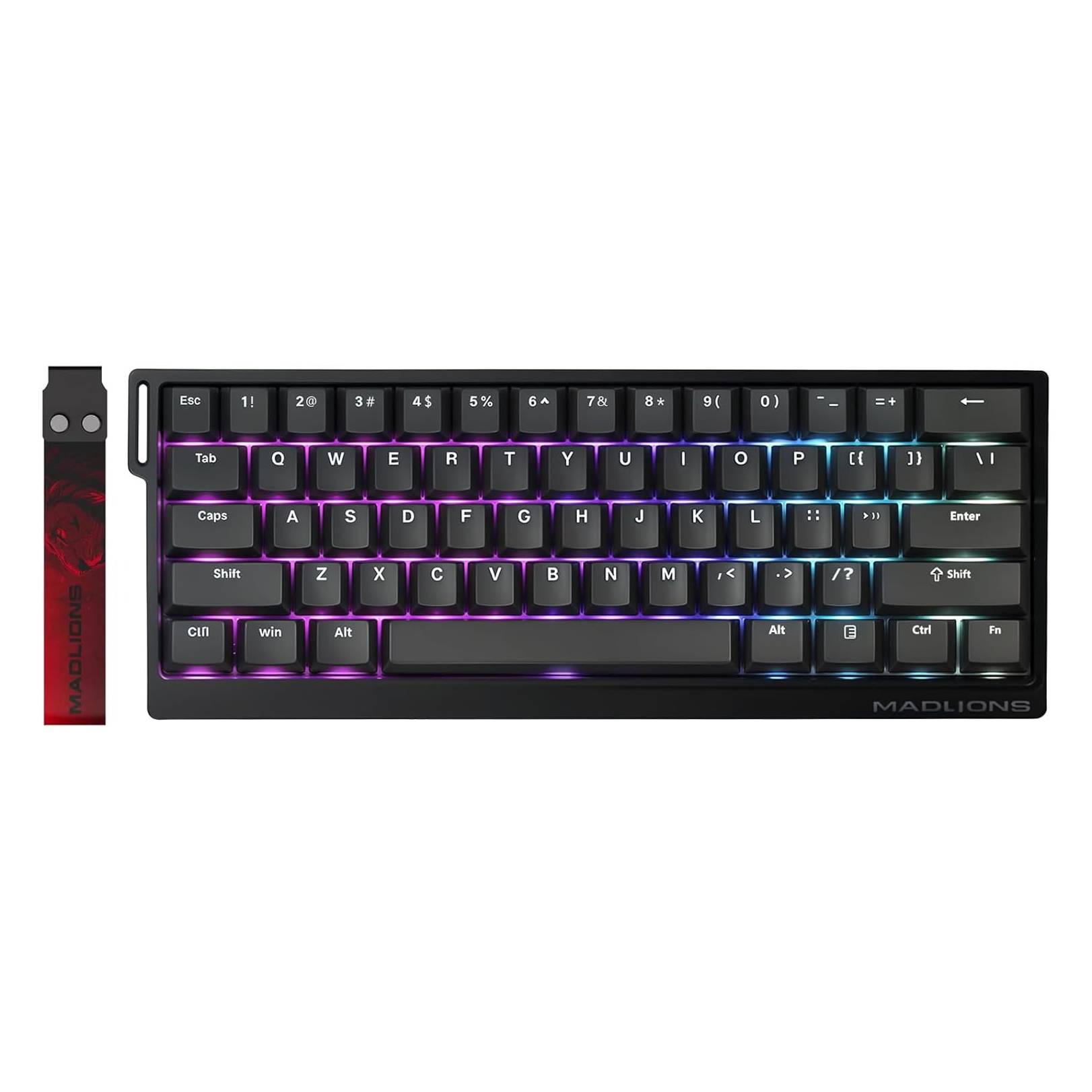 کیبورد Hyekit x FGG MADLIONS MAD 60 HE RGB Switch Gaming Keyboard